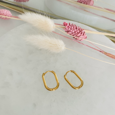 Boucles d'oreilles L'OVALE