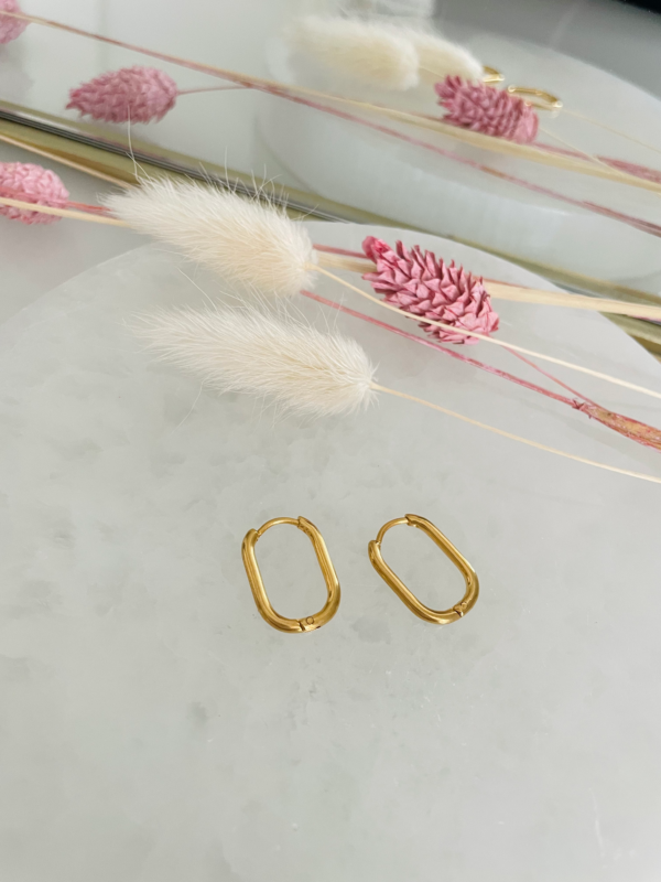 Boucles d'oreilles L'OVALE