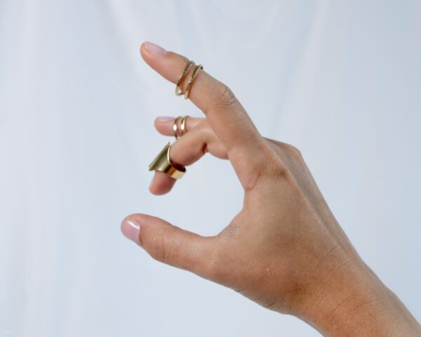 Bague Double Lisse - Image 4