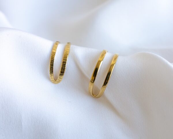 Bague Double Lisse - Image 2