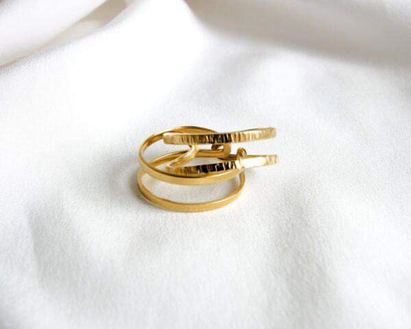 Bague Double Lisse - Image 3