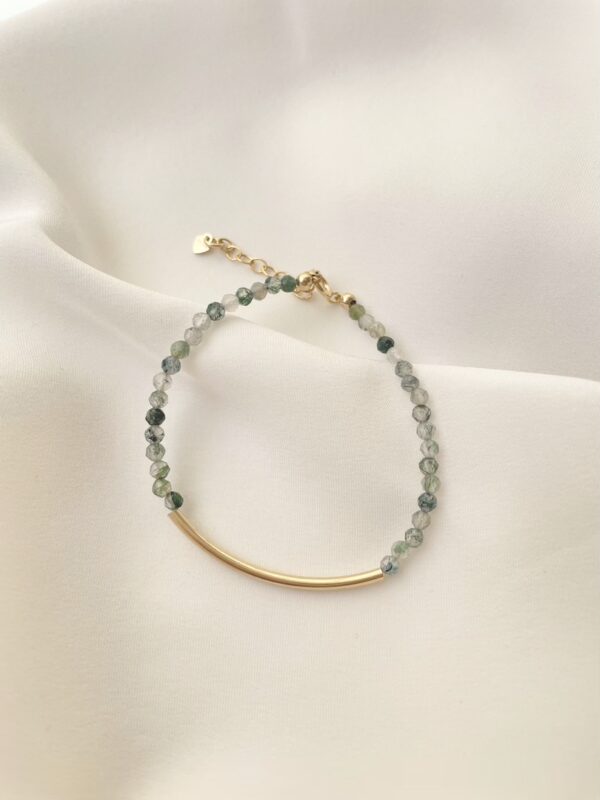 Bracelet Agate Mousse