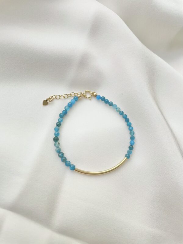 Bracelet Apatite bleue - Image 3