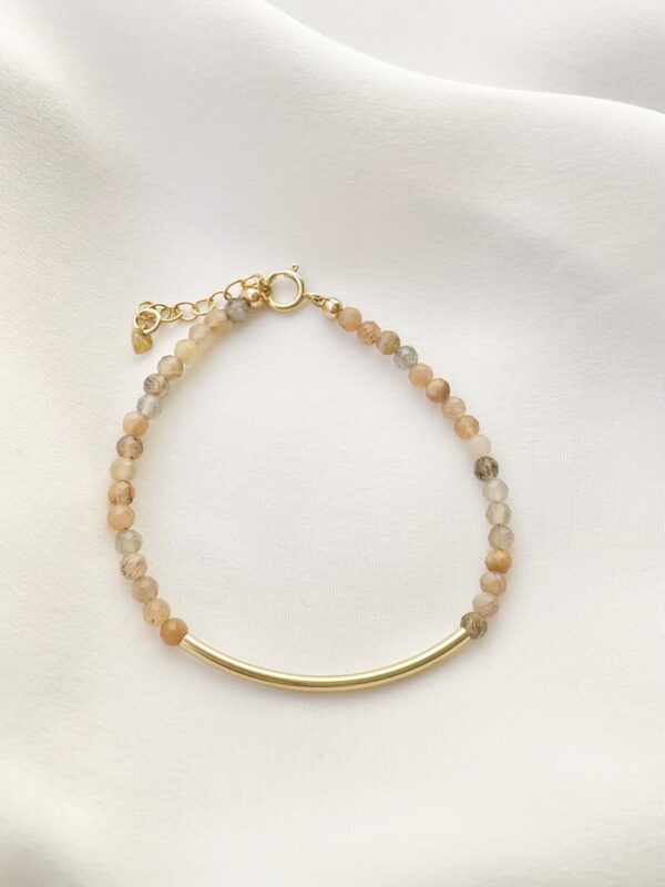 Bracelet Pierre de lune pêche