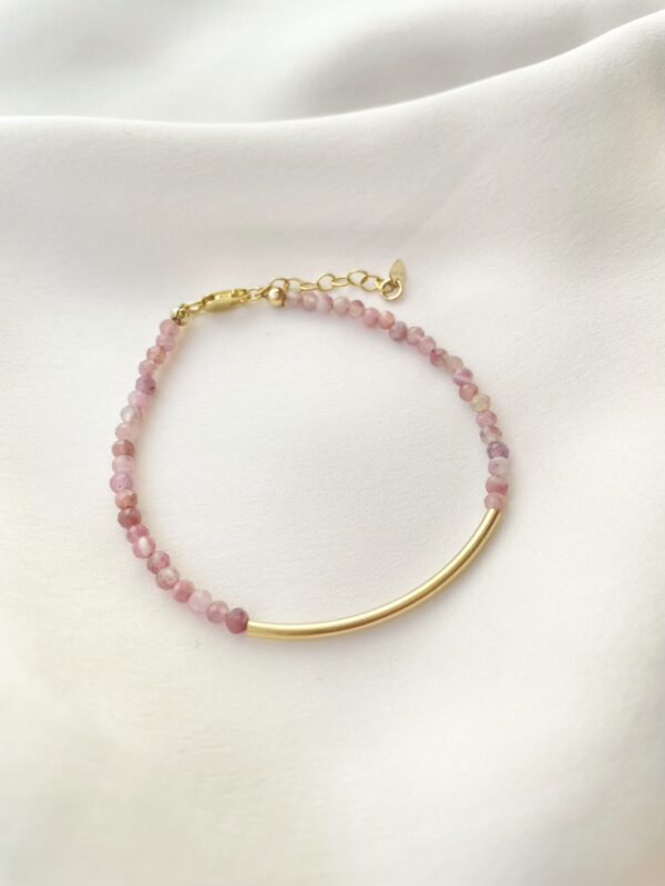 Bracelet Tourmaline rose