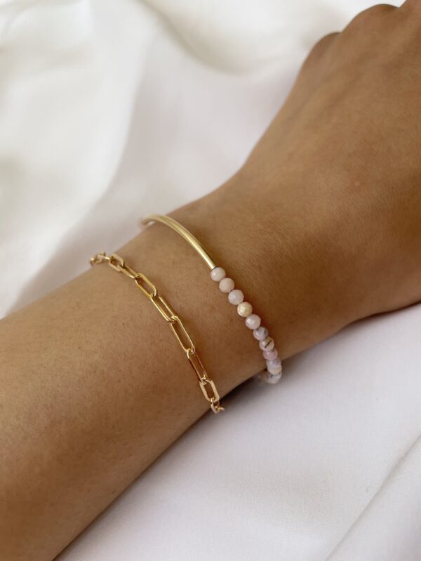 Bracelet Opale rose - Image 2