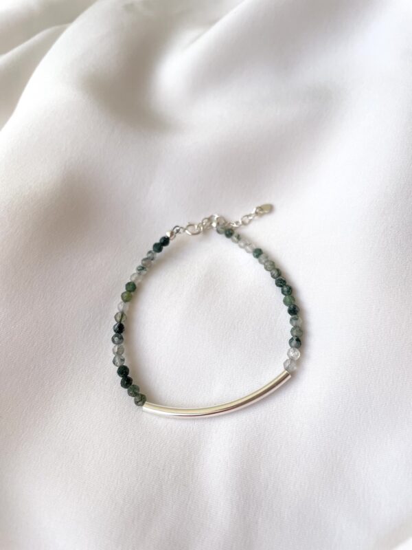 Bracelet Agate Mousse