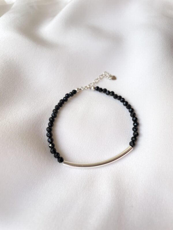 Bracelet Agate Noire